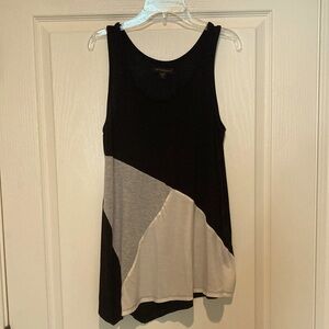Donna Karan Sleepwear Asymmetric hem Tank, Size S.